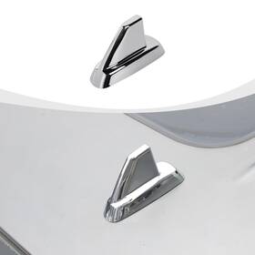 Ra147010331 Razpoy Shark Fin Antenna Base Cover Trim Compatible With Chevy Silverado And Suburban
