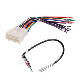 Rdbs 762409269173 Radio Wire Harness With Antenna Adapter Fit For 1988-2005 Chevy Gm Vehicles C