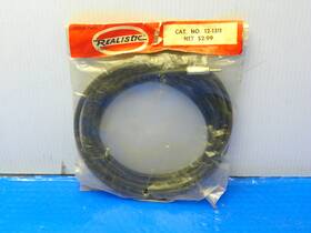Realistic 12-1311 Vintage Automobile Radio Extension Cable 12ft Cat No Nos/nib