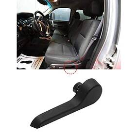 Bbtt078 Rendian Seat Recliner Handle Lh Driver Side Front Ebony For Chevy Silverado Left Black