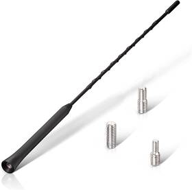 Rfsolution Ewan2123ge Eightwood Universal Vehicle Antenna Replacement 16 Inch Am Fm Roof Mount Car Ra