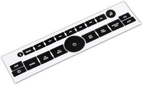 Roccs 729270871355 07-14 Gm Vehicles Radio Dash Button Repair Kit Decal Fix Ruined Faded Audi