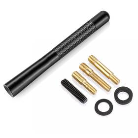 Safercctv 753970769513 Carbon Fiber Car Antenna Compatible With Mitsubishi Lancer Evolution S