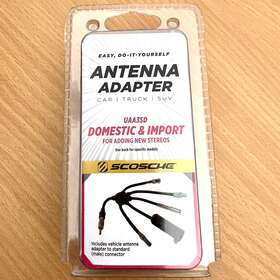 Scosche 033991069008 Antenna Adapter Uaa3sd Car Truck Suv Sealed