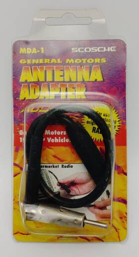 Scosche Mda-1 Gm Antenna Adapter For Select 1988 - 2005 General Motors Vehicles #mda-1