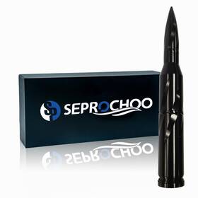 Seprochoo 769067091078 Car Truck Bullet Antenna 50 Cal Accessories Universal Re