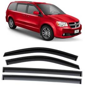 100435 Spark Lines In Tape-on Extra Durable Rain Guards For Dodge Grand Caravan 08-20