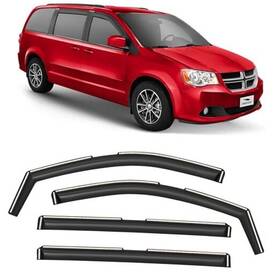 200506 Spark Lines Inc In-channel Extra Durable Rain Guards For Dodge Grand Caravan 08-20