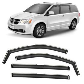 608252 Spark Lines Inc In-channel Incredibly Durable Rain Guards For Dodge Grand Caravan 08-20