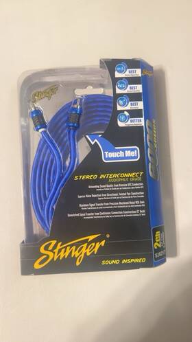 Si6217 Stinger Stereo Interconnect Cable 2ch 17ft