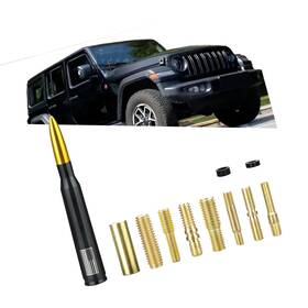 Strendier 764020936458 Car Truck 50 Cal Bullet Decoration Replacement Accessories Red Universa