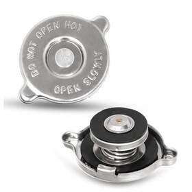 Dqradiatorcap-2 Streytotek 2 Pcs 16 Psi Radiator Cap Replacement For Dodge Ram 1500 Stainless Steel