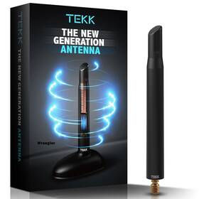 Ccl19-07-at15-28-ae Tekk Short Antenna Compatible With Wrangler 2017 / Designed For Optimized Fm/am Re