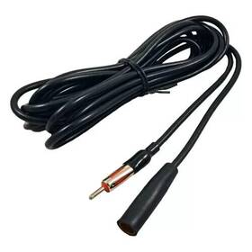 The Wires Zone Aex-12 12 Feet Universal Male To Female Extension Radio Am/fm Car Antenna Adapter Cable