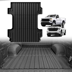 3a-tbm-33 Triplealiners Truck Bed Mat Compatible With 19-25 Silverado And Sierra 1500 6ft6 Inch Standard