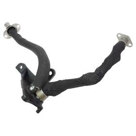 Trq Ega48720 Exhaust Gas Tube Compatible With 99-02 Chevy Gmc Pickup Truck Suv Silvera