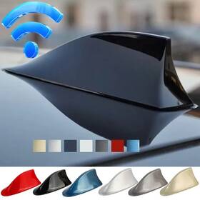 Turbo-roofinds 726084564619 Car Radio Shark Fin Antenna Fm Signal Design For All Automobiles