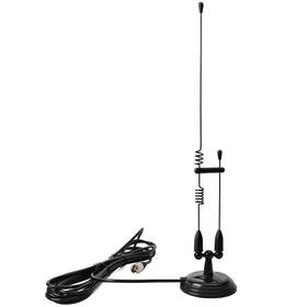 Uayesok Ua-ms10 Magnetic Mobile Antenna Signal Boost Upgrade For Ht 2m/70cm And Black