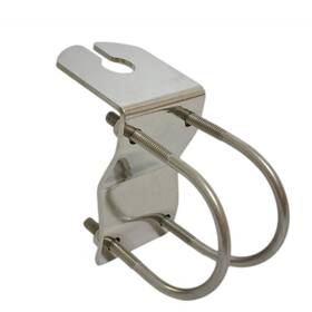So-239 Ungsung 631112528320 Antenna Crossbar Clamp Mount Bracket L Type With U Bolts Accepted 3/8