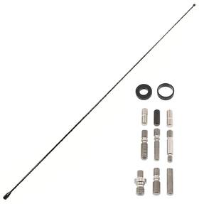 A401votex Votex Oem Size 31 Inch Black Antenna - Spiral Wind Noise Cancellation Spring St