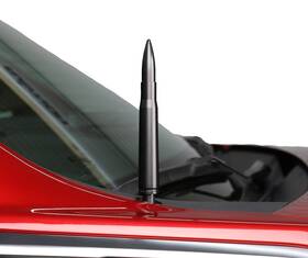 Votex A435votex Made In Usa - 50 Caliber Black Bullet Aluminum Antenna Fits Ford F150 F