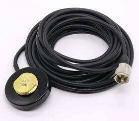 Wishring 4330372973 Nmo Mount Magnetic Base For Car Bus Taxi Mobile Radio Antenna With 5m Cable