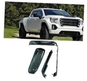 Siliverado2023 Xiaomubiao Glossy Black Towing Mirror Caps Compatible With Chevy Silverado Gmc Sierra