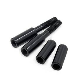 Aftermokit-nbxmt387-001-bk Xingmoto Aftermokit Replacement Mirror Risers Height Extension Steel Adapters For Black
