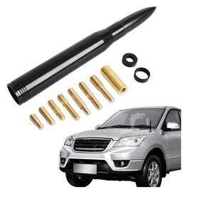 Xinliya Qb0xp4xq0-7vvmdwbku-htjm4wuq2 Antena De Bala Para Camioneta Auto Carro Coche Con Adaptador Universal Radio New