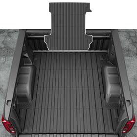 Cstm-1 Xipoqix 5.82ft Bed Mat Compatible With 2019-2025 Chevy Silverado Gmc Sierra 1500 Truc