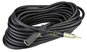 Xscorpion Ext-18 18ft Auto Antenna Extension Cable Male Female Car Adapter Am Fm