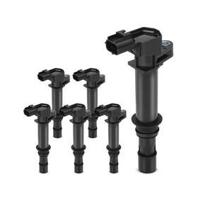 Yhtauto Yhtic0113-dd Set Of 6 Ignition Coil Pack Replacement For Jeep Grand Cherokee Liber