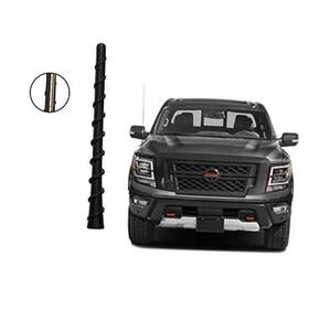 Yigao Parts 759838174543 Custom 7 Inch Truck Flexible Rubber Short Antenna Compatible With Nissan Titan