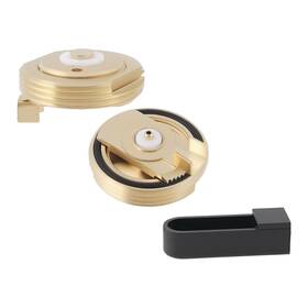 Yinettech 894833179776 1pc 3/4 Inch Nmo Replacement Antenna Mount For Hole Solder Connection Brass
