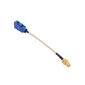 Yinitone Sp24121210521274 Fakra C To Sma-female Rg316 Teflon Cable 3.9inch Vehicle Antenna