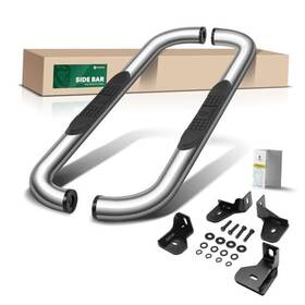Yhtsbar0043 Ytautoparts 3 Inch Running Boards Fit Chevy Silverado And Gmc Regular Cab 90-degree Bent