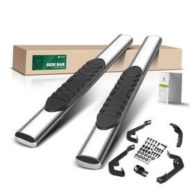 Ytautoparts Yhtsbar0406 5 Inch Running Boards Fit Chevy Silverado And Gmc Sierra Regular Cab Inches
