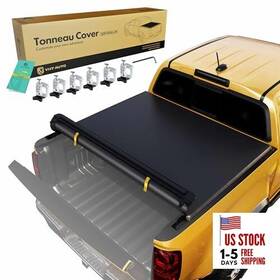 Yhttc00002 Ytautoparts Soft Roll Up Truck Bed Tonneau Cover Auto Locking System Compatible With