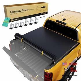 Ytautoparts Yhttc00015 Soft Roll Up Truck Bed Tonneau Cover With Auto Locking Function Compatible