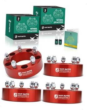 Yhtwsp0149-pn Ytautoparts 4pcs 5x5.5 Wheel Spacers 2 Inch Compatible With Dodge Ford And Red