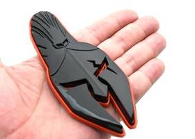 Head-1 Yuyongtang 1pc New Custom Spartan Gladiator Helmet Emblem Badge 3d Design Orangeline