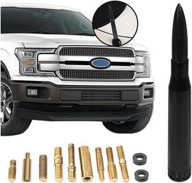 Ziciner Ziciner-an-07 Car Bullet Antenna Vehicle Replacement Short Mast Heavy Dust A