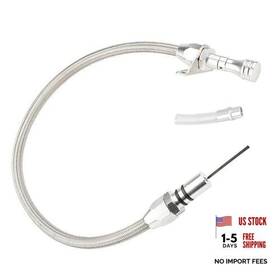 Fc25-001 Zwyiffs Firewall Mounted Trans Flexable Dipstick With Stainless Steel Braided Sliver