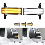 Roccs Led Sequential Amber Side Mirror Marker Turn Signals White Parking Carg.... Fixed Price $95.07.
