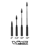 Vms Racing Black Telescopic Caliber Bullet Ammo Antenna For Dodge Ram 1500. Fixed Price $34.95.