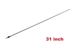 31" Black Stainless Antenna Mast Rod Radio Am/fm For Chevy Monte Carlo 1995-1999. Fixed Price $19.95.