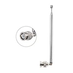 Pobady Bnc Male Connector Telescopic Antenna 7 Sections Vhf Uhf 1 Pcs, Silver. Fixed Price $8.83.