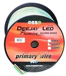 Deejay Led TBH164B100 16GA 100'Y/B/G/W Primary Wire. Fixed Price $61.99.