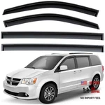 Window Deflectors Smoke Tinted Tape-on Side Vent For Grand Caravan 08-20. Fixed Price $71.50.