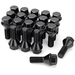 20PC Black Lug Bolts M12X1.25 For 14-22 Jeep Cherokee 19MM Hex 28MM. Fixed Price $72.93.